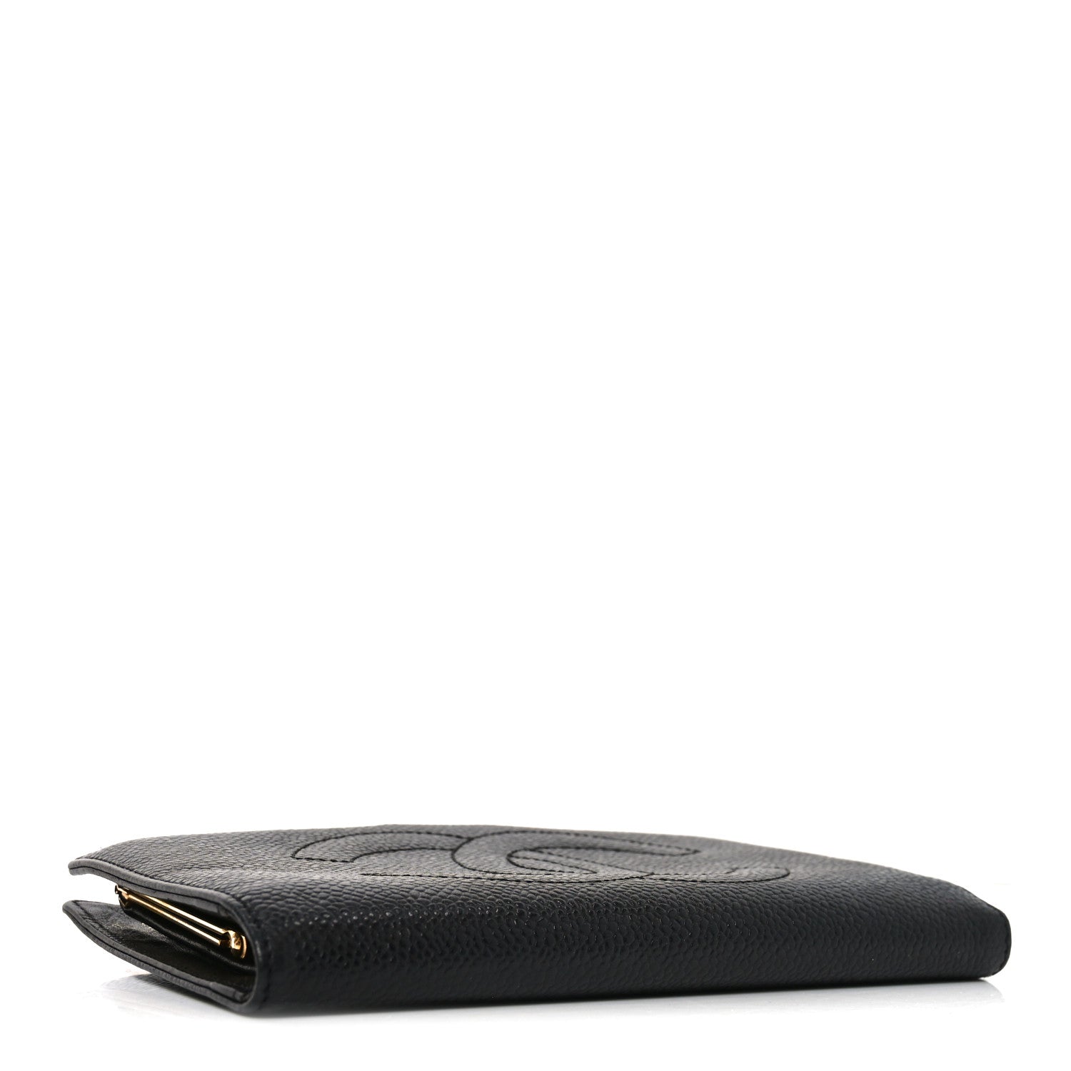 Chanel Caviar Timeless CC French Wallet Black 4 of 8