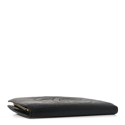Chanel Caviar Timeless CC French Wallet Black 4 of 8