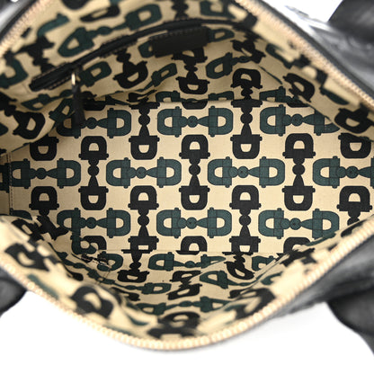 Gucci Guccissima Small Princy Satchel Black 5 of 10