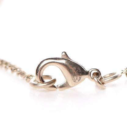 Chanel Gripoix CC Pendant Necklace Gold 4 of 5