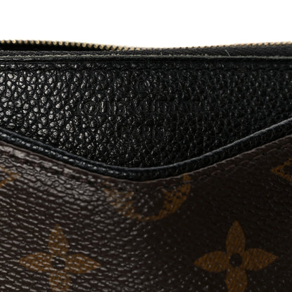 Louis Vuitton Monogram Pallas Clutch Black 8 of 11
