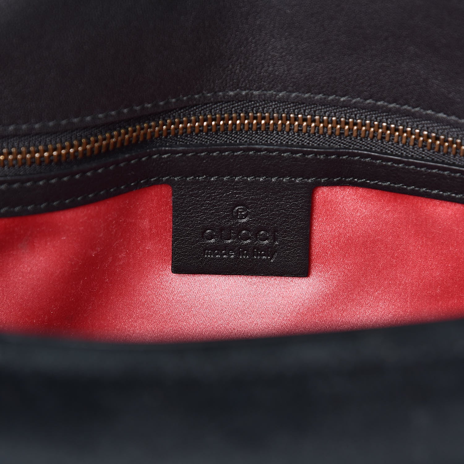 Gucci Velvet Matelasse Small GG Marmont Shoulder Bag Black 6 of 11