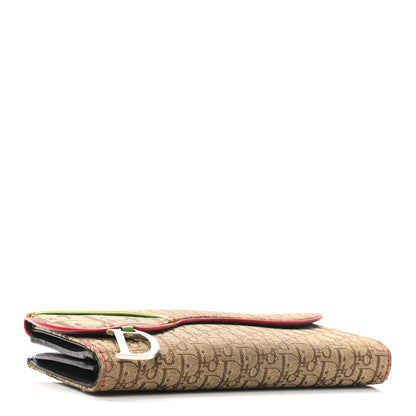 Christian Dior Monogram Rasta Saddle Wallet Beige 4 of 8