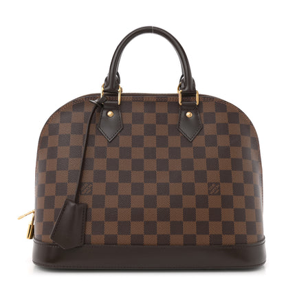 Louis Vuitton Damier Ebene Alma MM 1 of 12