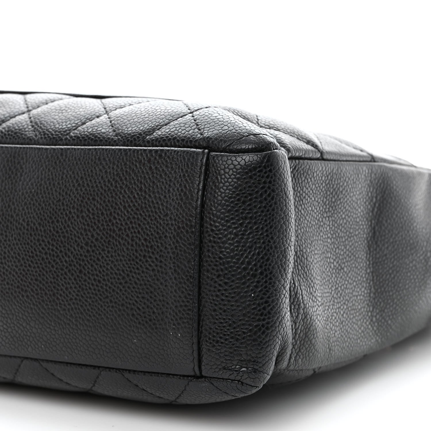 Chanel Caviar Quilted Petit Shopping Tote PST Black 10 of 10