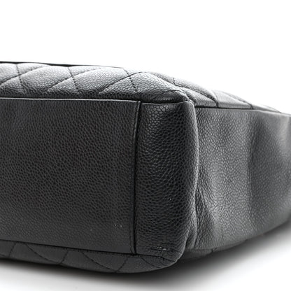 Chanel Caviar Quilted Petit Shopping Tote PST Black 10 of 10