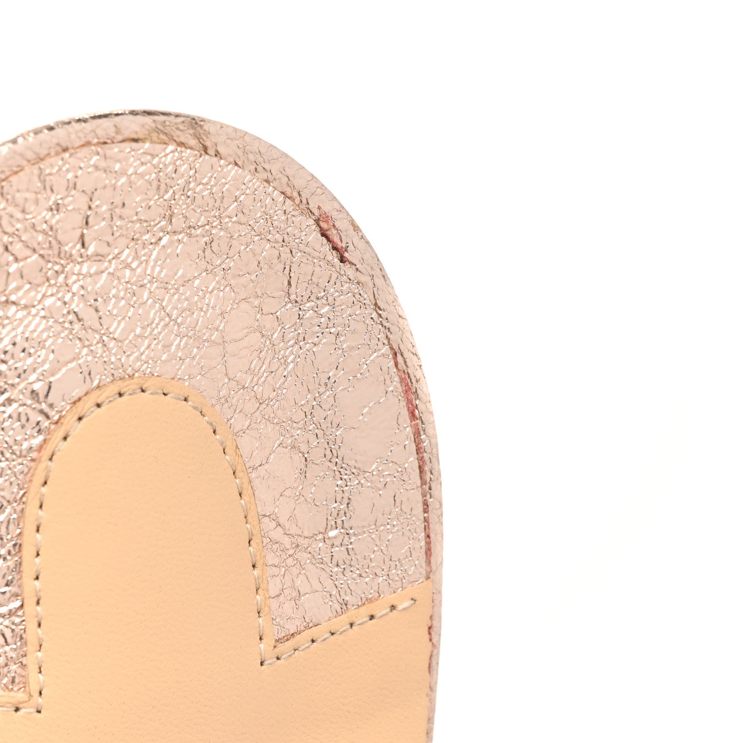 Specchio Vintage Pigamule 100 Slide Sandals 39 Rose Gold