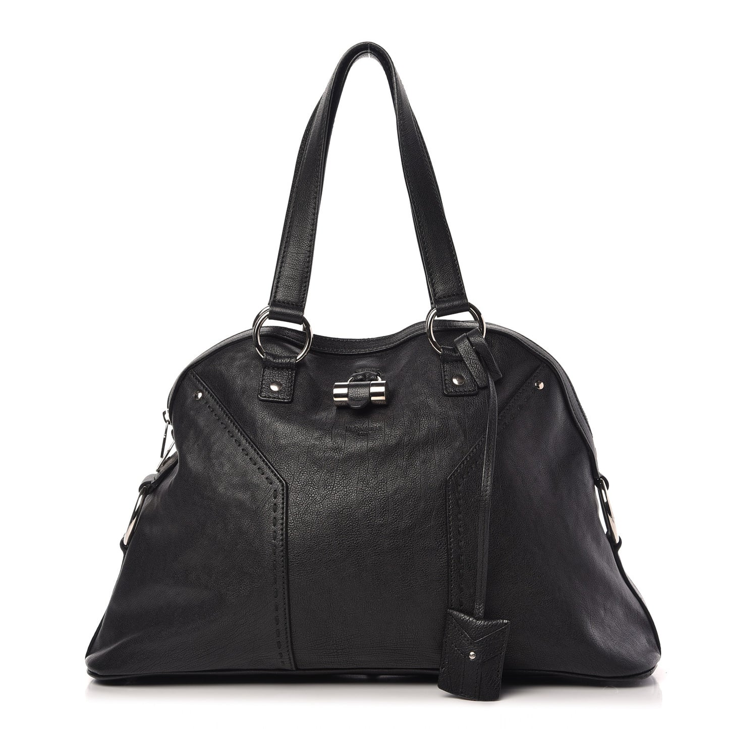 Calfskin Large Muse Black