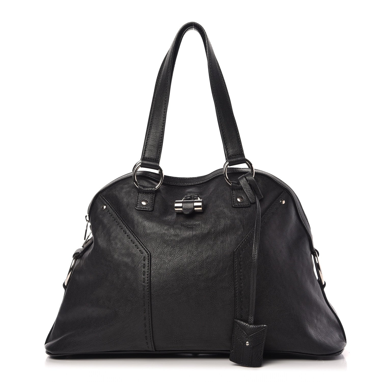 Saint Laurent Calfskin Large Muse Black 1 of 9