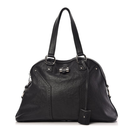 Saint Laurent Calfskin Large Muse Black 1 of 9