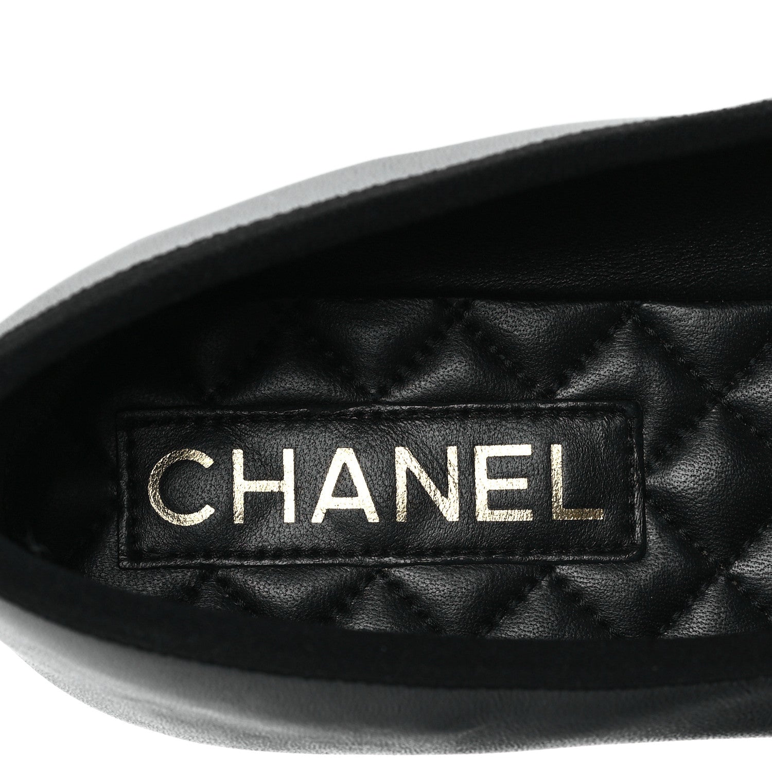 Chanel Lambskin Mary Jane Flats 39.5 Black 8 of 10