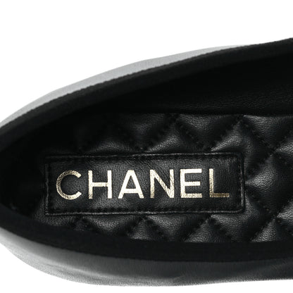 Chanel Lambskin Mary Jane Flats 39.5 Black 8 of 10