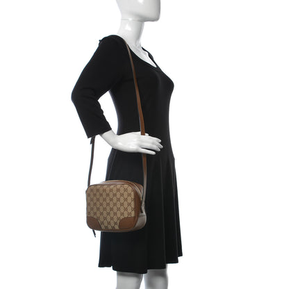 Gucci Monogram Mini Bree Messenger Bag Beige Tabacco 2 of 10