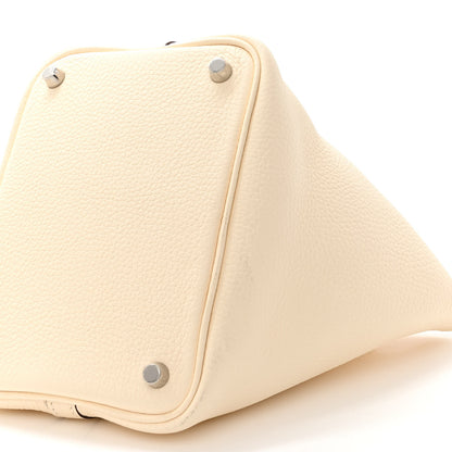 Hermes Taurillon Clemence Picotin Lock 18 PM Nata 10 of 10