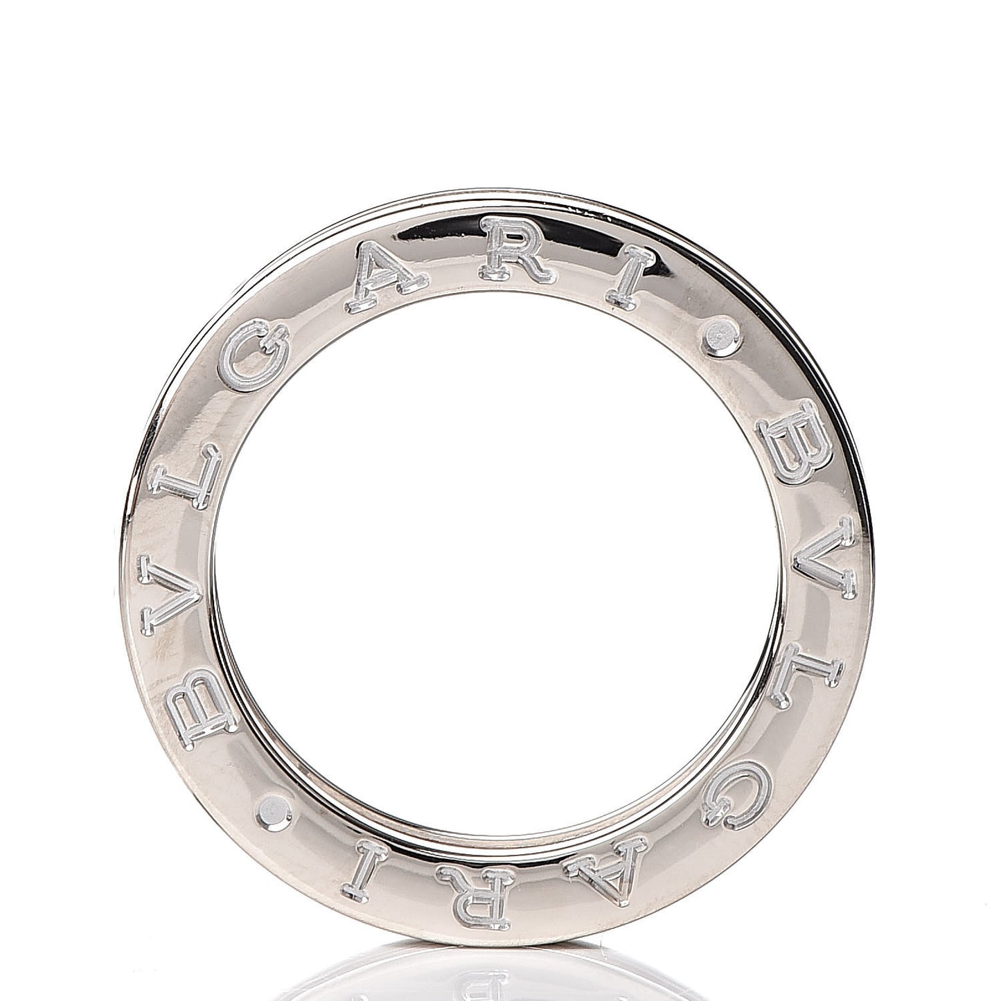18K White Gold B.Zero1 One-Band Ring 51 5.75