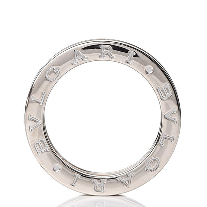 Bulgari 18K White Gold B.Zero1 One-Band Ring 51 5.75 5 of 6