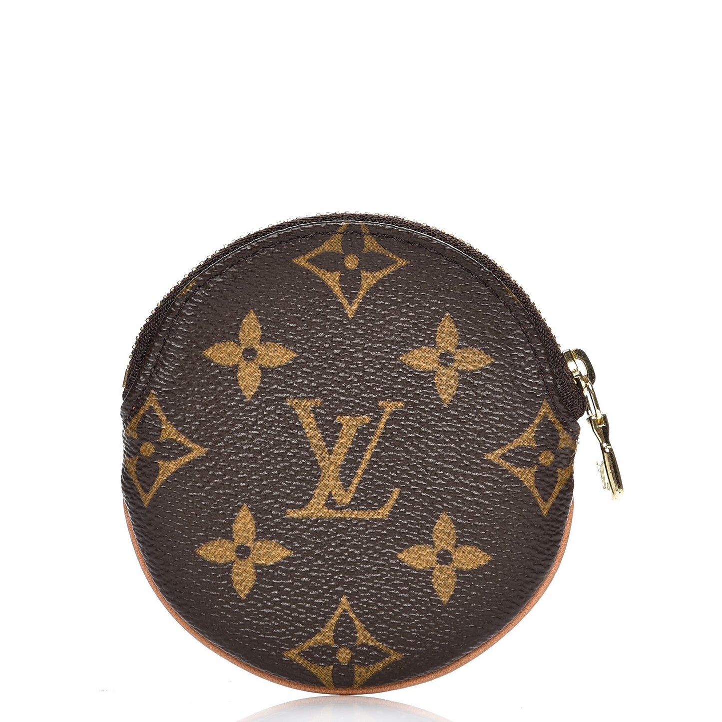 Monogram Round Coin Purse