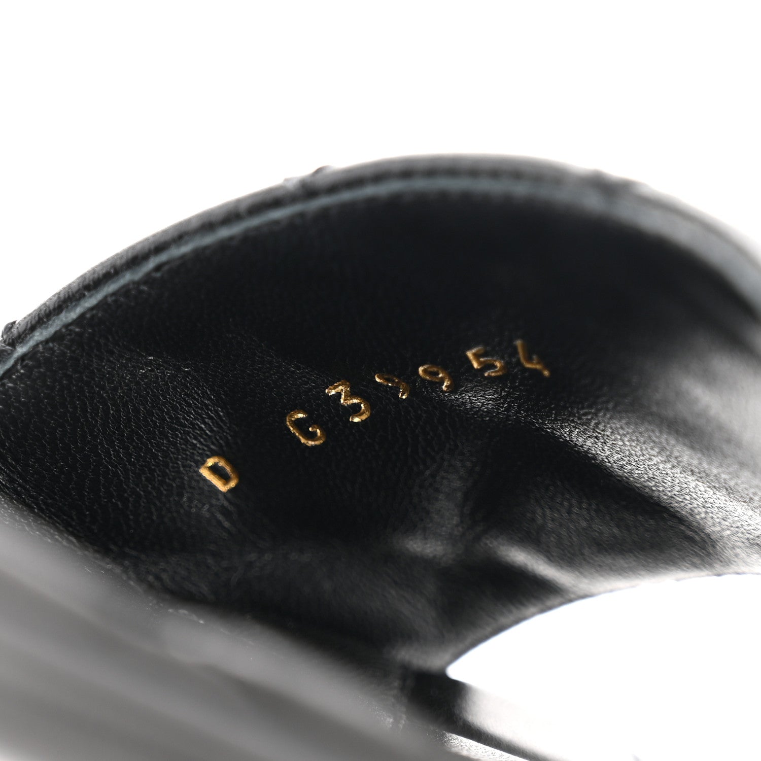 Chanel Shiny Goatskin Quilted CC Mules Sandals 36.5 Black 17 of 20