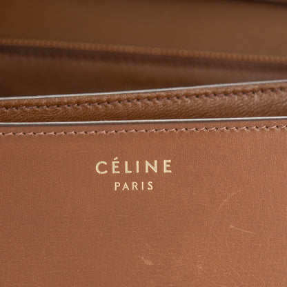 Celine Box Calfskin Medium Classic Box Flap Bag Camel 7 of 7