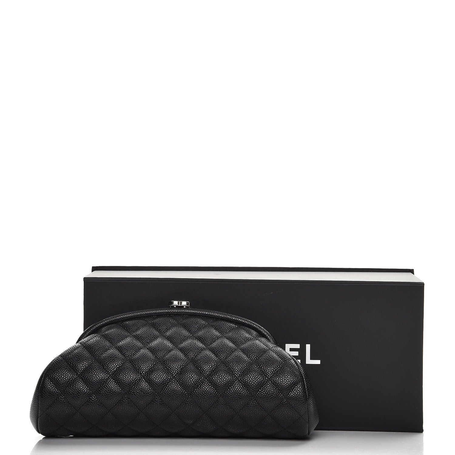 Chanel Caviar Quilted Timeless Clutch Black 8 of 8