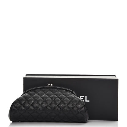 Chanel Caviar Quilted Timeless Clutch Black 8 of 8