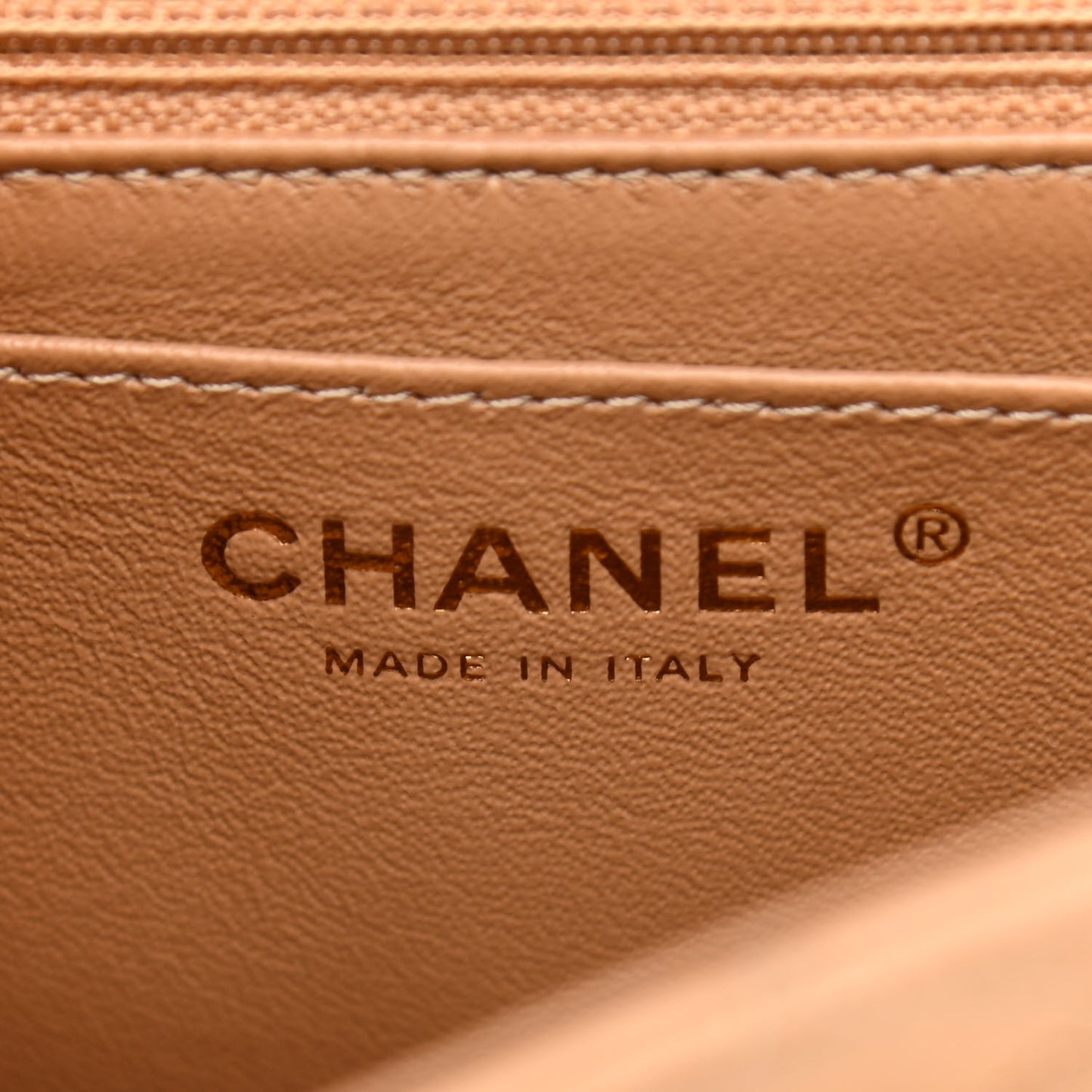 Aged Calfskin Quilted 2.55 Reissue Mini Flap Beige