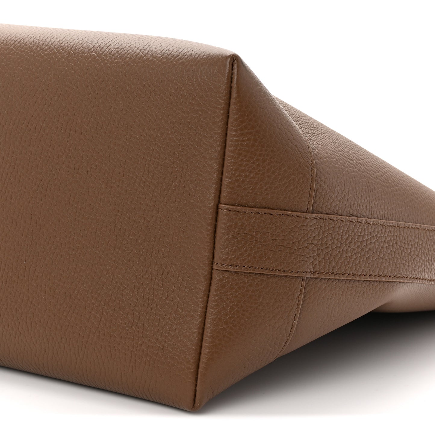 Grainy Calfskin Medium London Tote Bag Earth