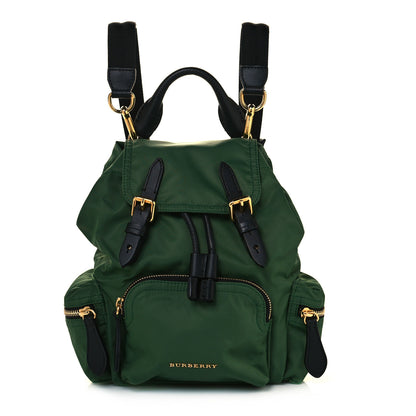 Burberry Nylon Small Crossbody Rucksack Backpack Canvas Green 1 of 11