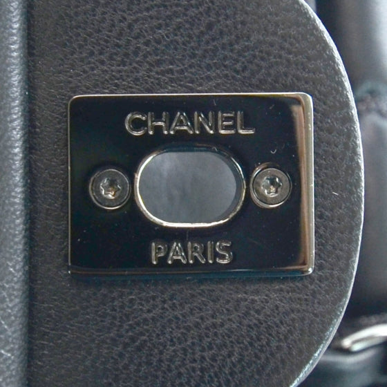 Chanel Lambskin Vertical Stitched Mini Flap Black 6 of 10