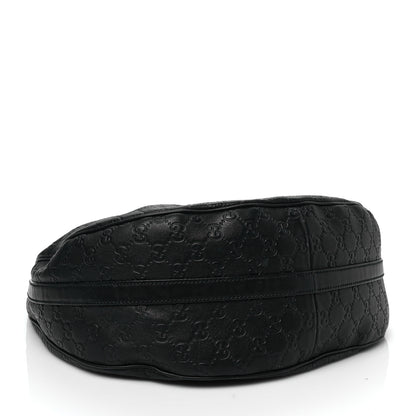 Gucci Guccissima Large GG Twins Hobo Black 11 of 26