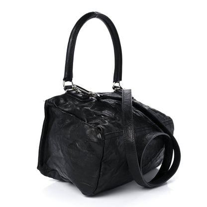 Givenchy Tumbled Sheepskin Small Pandora Black 3 of 10