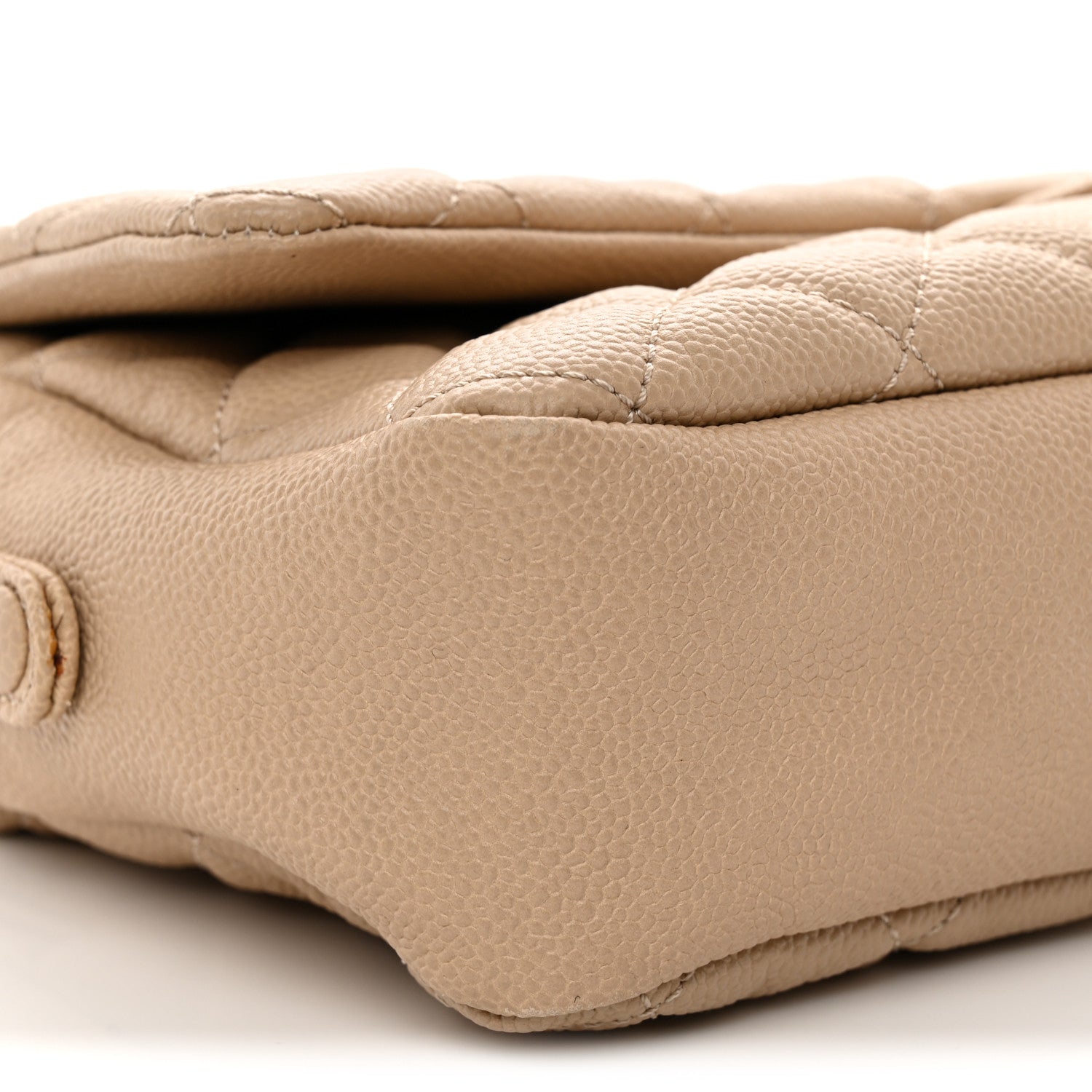 Chanel Caviar Quilted Jumbo Easy Flap Beige 9 of 10
