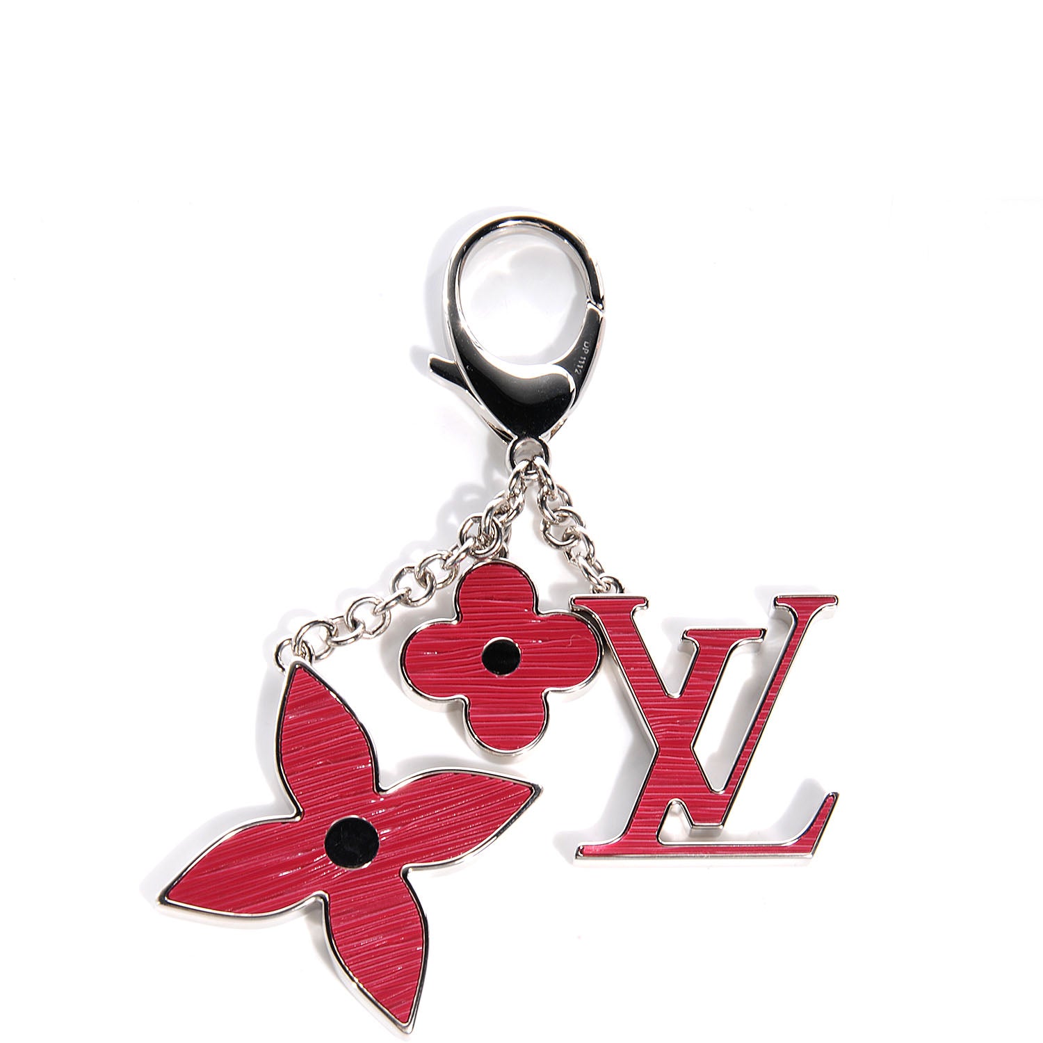 Louis Vuitton Fleur d'Epi Bag Charm Fuchsia 1 of 4