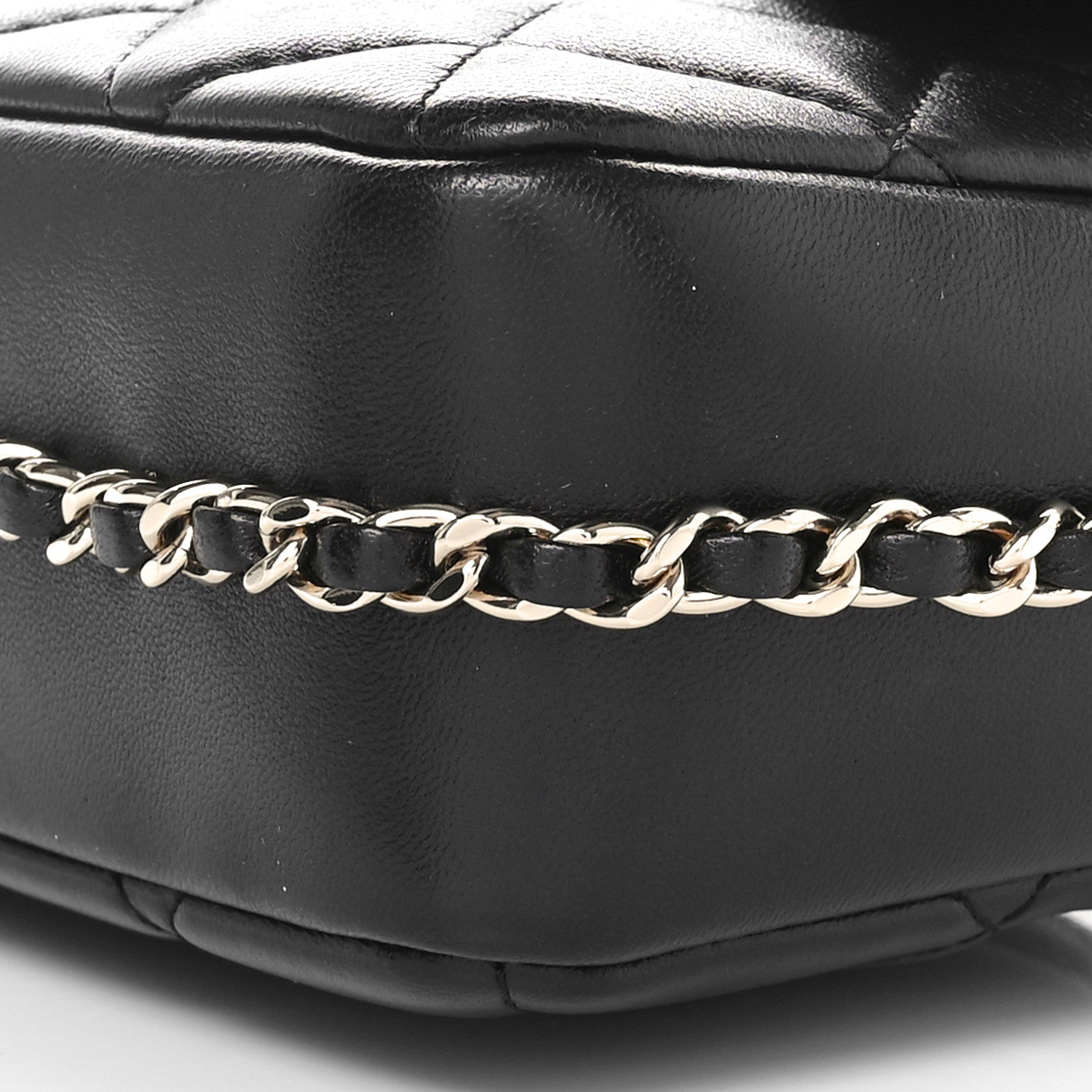 Chanel Lambskin Quilted Small My Precious Flap Black 10 of 11