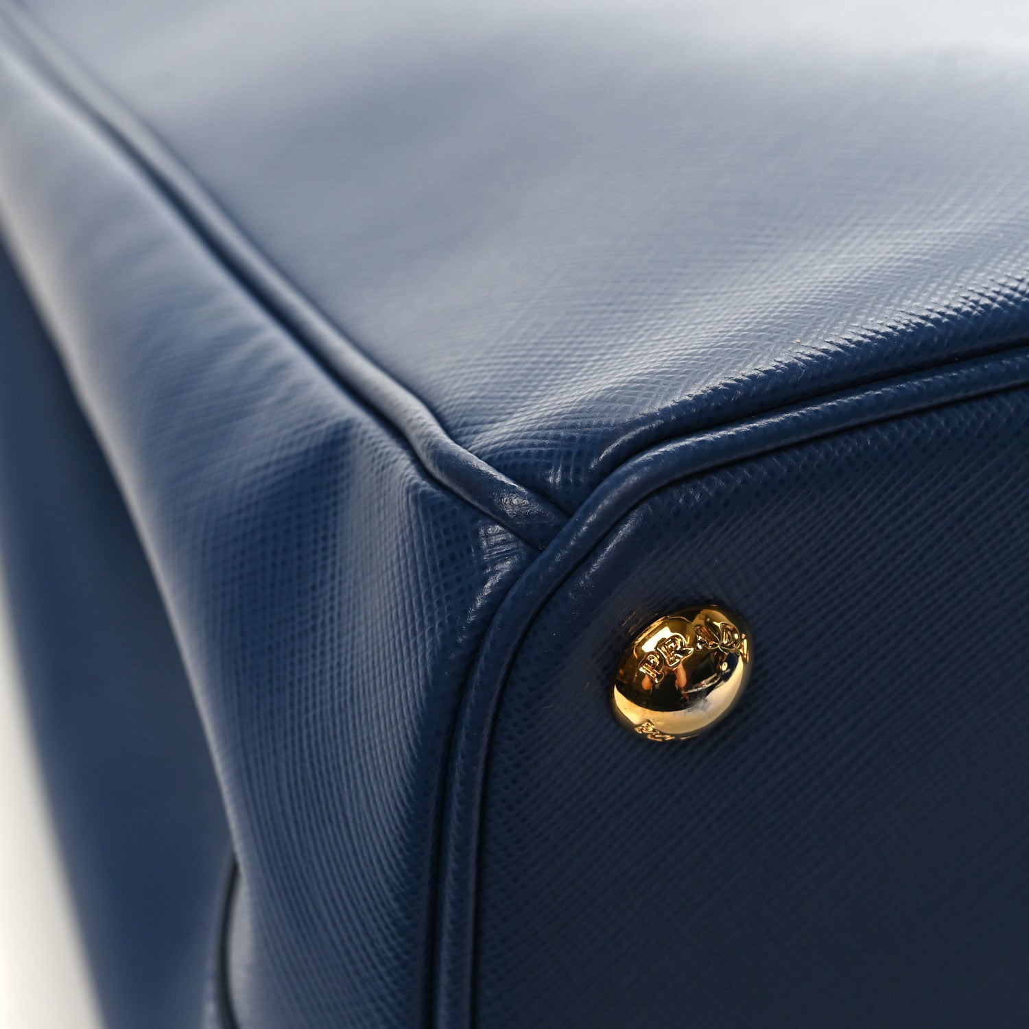 Prada Saffiano Medium Galleria Double Zip Tote Bluette 12 of 14
