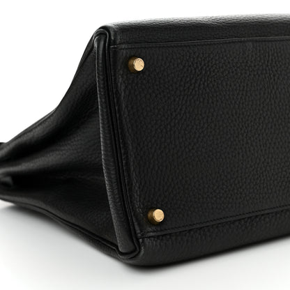 Hermes Ardennes Kelly Retourne 40 Black 9 of 13