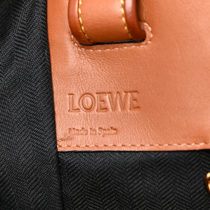 Loewe Calfskin Laced Hammock Shoulder Bag Tan 14 of 18