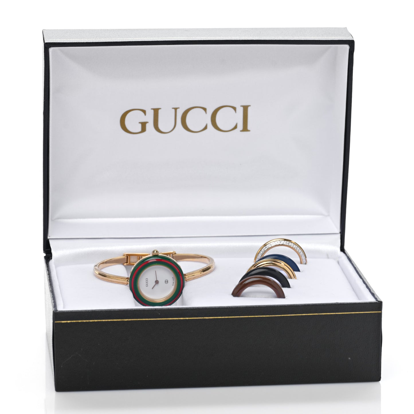 Stainless Steel 26mm Interchangeable Bezel Quartz Watch