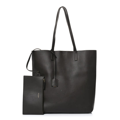 Saint Laurent Calfskin Medium Shopping Tote Haunting Green 1 of 15