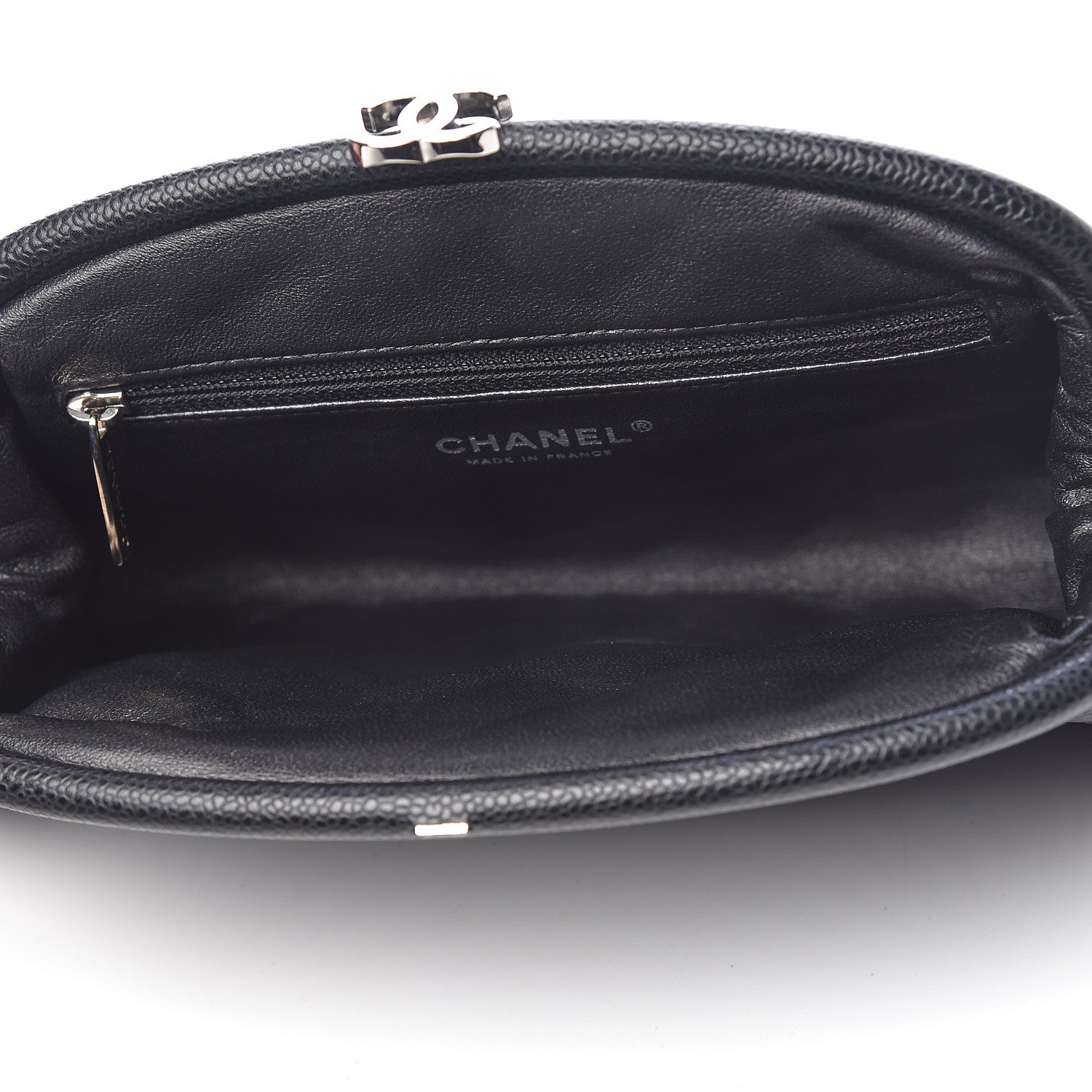 Chanel Caviar Quilted Timeless Clutch Black 5 of 11
