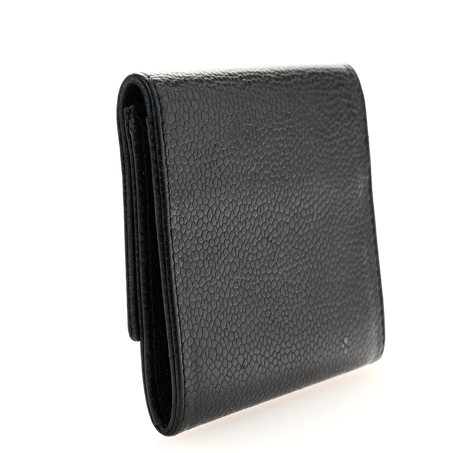 Chanel Caviar Timeless CC Flap Card Holder Black 3 of 8