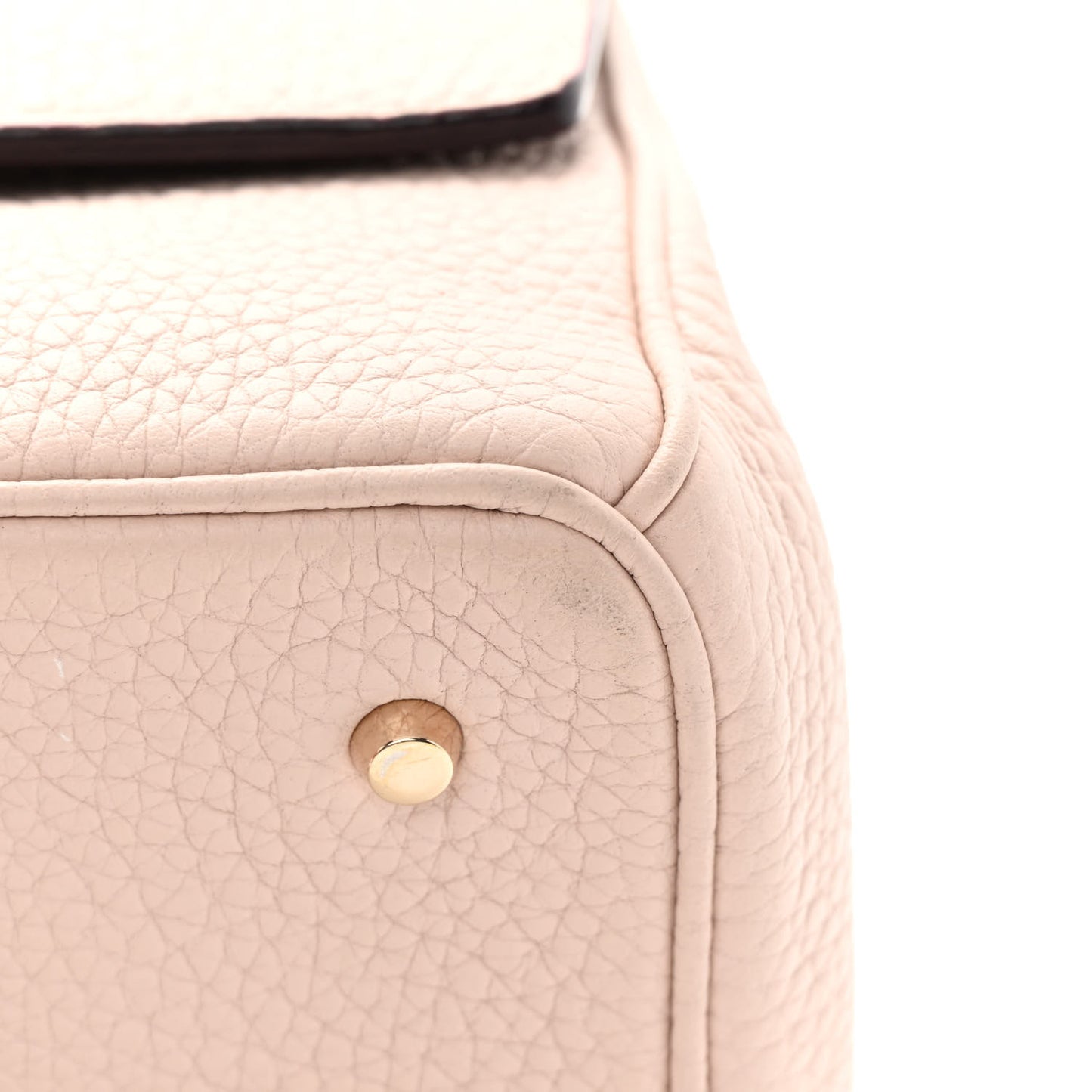 Bullcalf Mini Be Dior Flap Rose Poudre