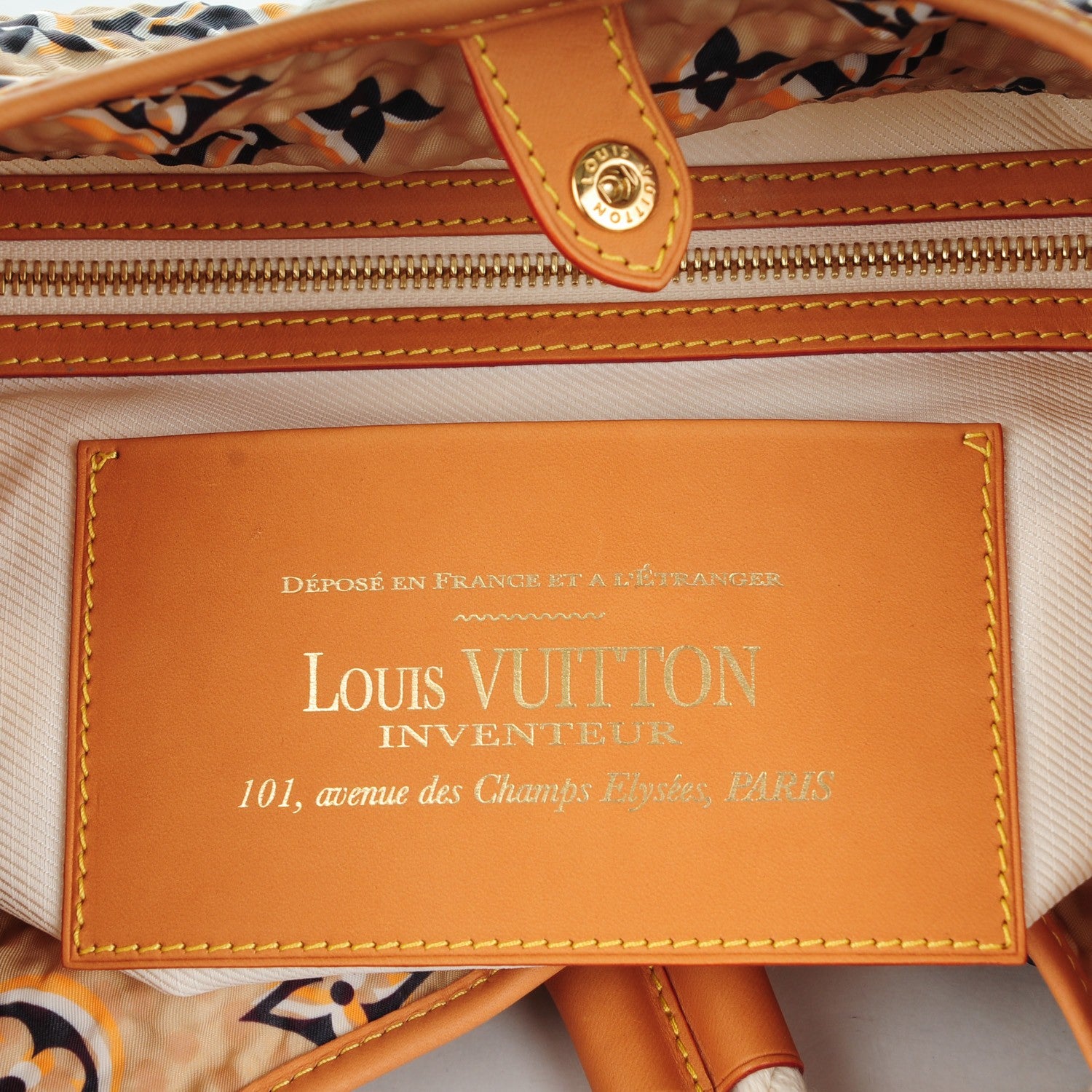 Louis Vuitton Canvas Monogram Cruise Bulles MM Natural 7 of 8