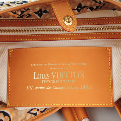 Louis Vuitton Canvas Monogram Cruise Bulles MM Natural 7 of 8