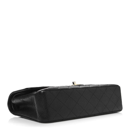 Chanel Caviar Quilted Medium Double Flap Black 4 of 13
