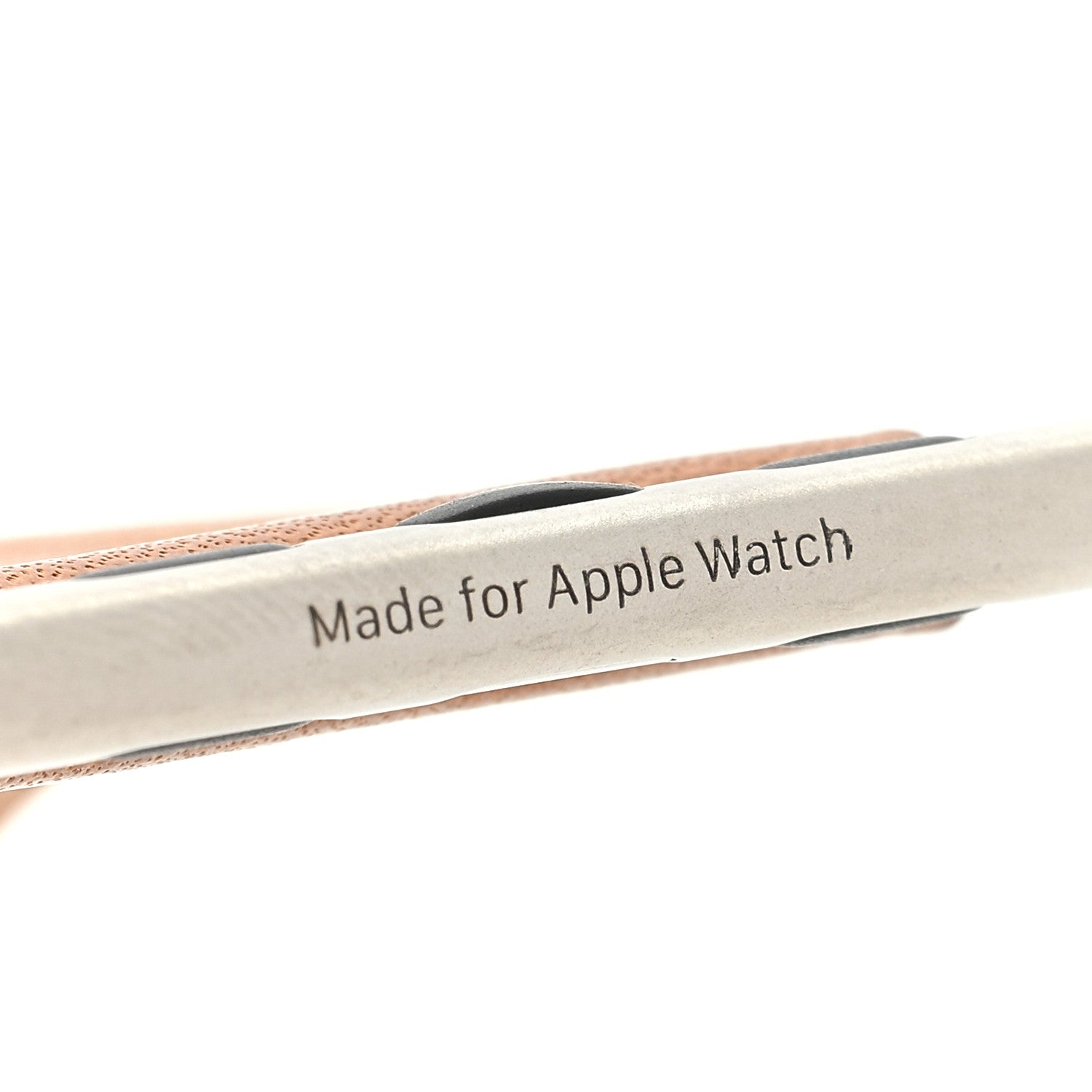 Hermes Barenia 44mm Apple Watch Single Tour Band Fauve 4 of 5