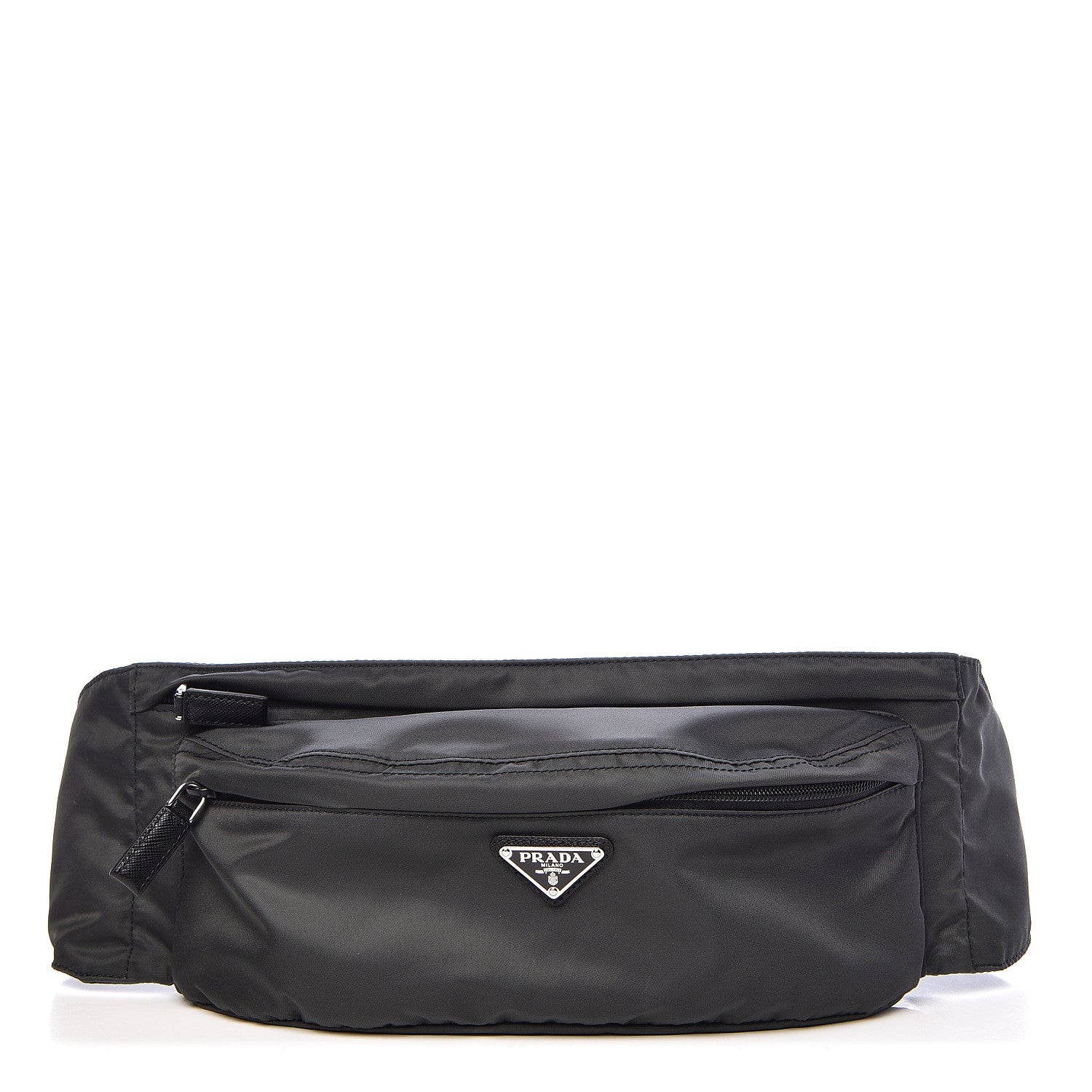 Prada Tessuto Nylon Montagna Belt Bag Piombo 1 of 11