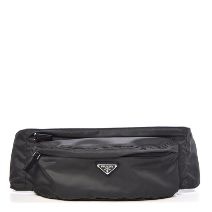 Prada Tessuto Nylon Montagna Belt Bag Piombo 1 of 11