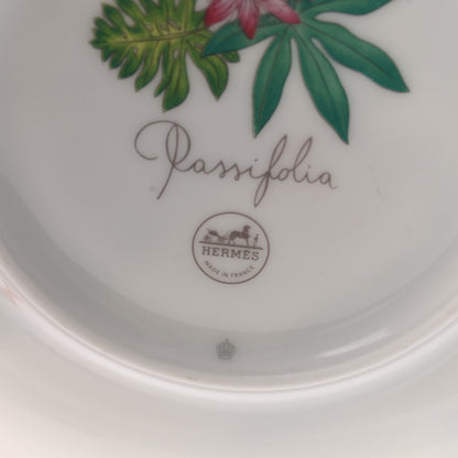 Hermes Porcelain Passifolia Dessert Plate Set of 2 6 of 6