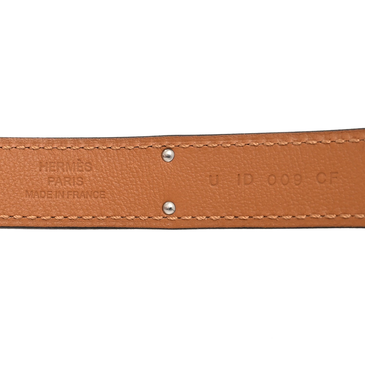 Hermes Epsom Kelly Belt Gold 3 of 3